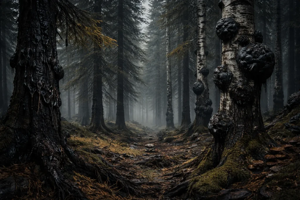 oozing forest