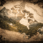FREQUENTLY ASKED QUESTIONS 9 Vintage map of Canada displaying a forested mountain landscape, surrounded by old books and compasses, symbolizing Canadian stories and exploration.