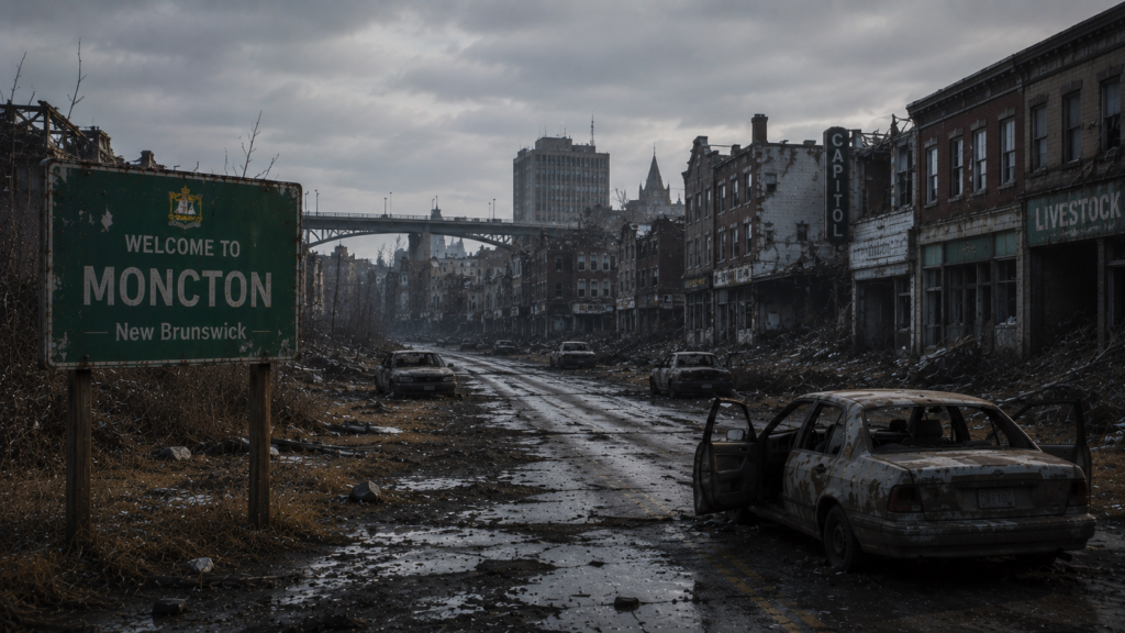 Post-Apocalyptic Fiction in New Brunswick: Moncton